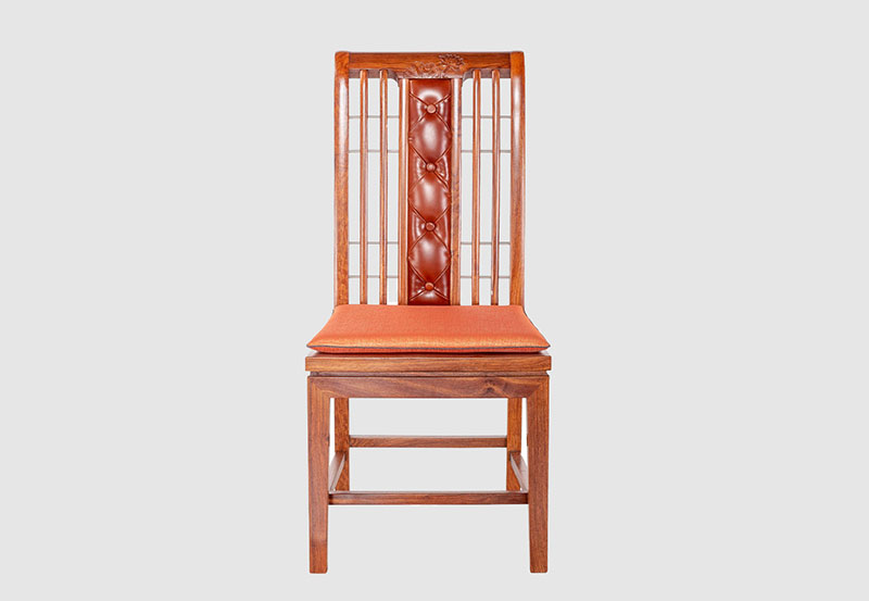 兰州芙蓉榭中式实木餐椅效果图